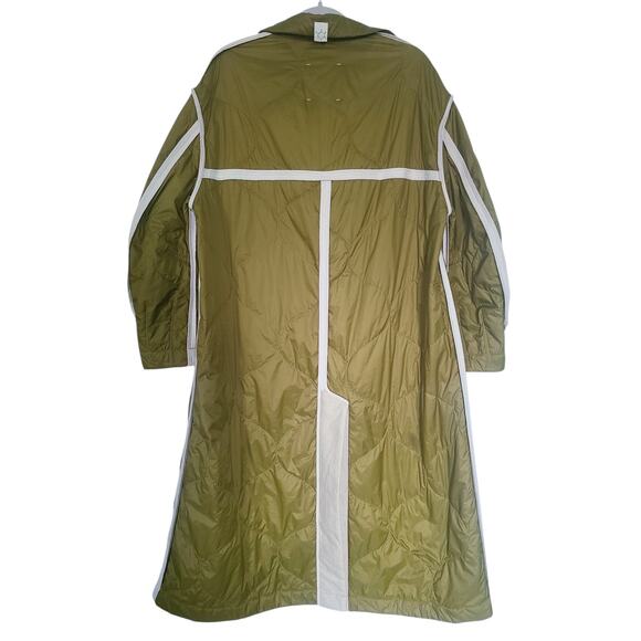 T_COAT Water Resistant Quilted Coat in Neutrals Size 44 US Medium - Picture 11 of 14